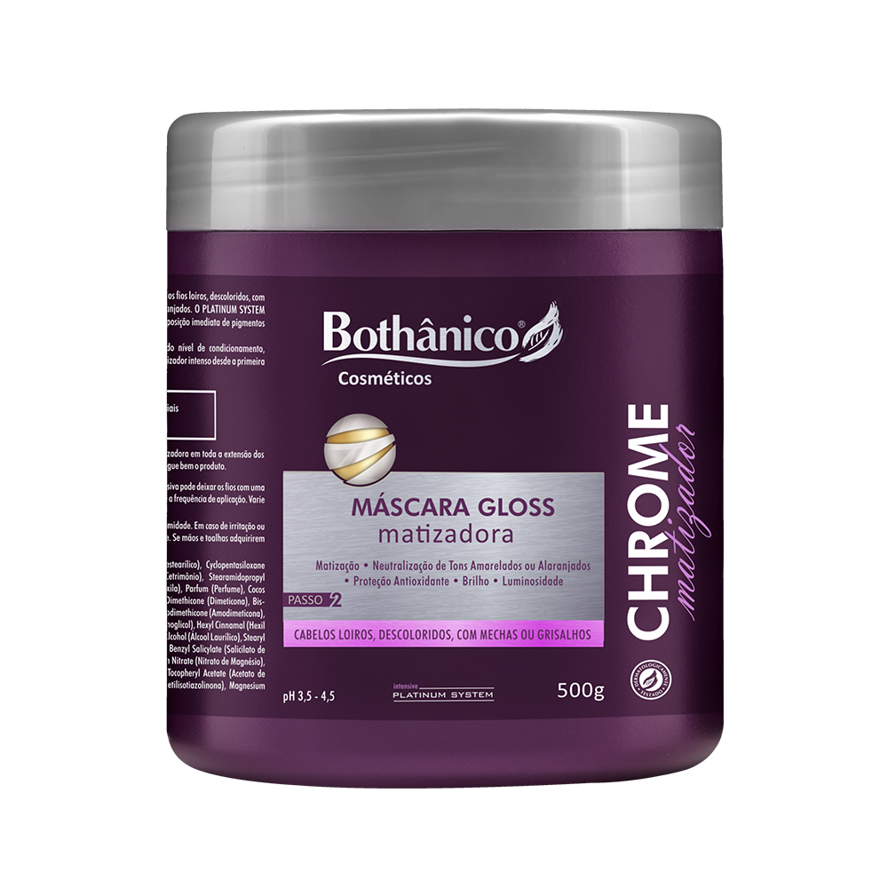 Máscara Chrome Matizador 500G